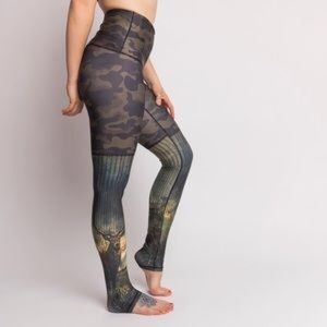 BeWildHer limited print camo leggings
